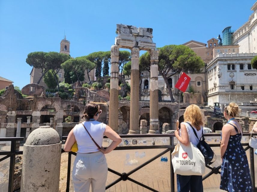 Rome: Full-Day Colosseum, Vatican Museums & City Center Tour - Entering the Colosseum: the guided route makes the stones talk