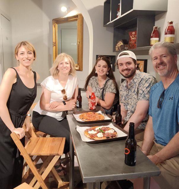 Rome: Gourmet Pizza at Sunset Near the Colosseum - Rione Monti Stop: Street Snacks, Wine Tasting, and Shopfront Culture