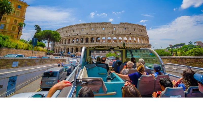 Rome: Hop-on Hop-off Bus and Colosseum, Ancient Rome Tour - Entering the Colosseum Zone: Fast-Track Access for Forum and Palatine Hill