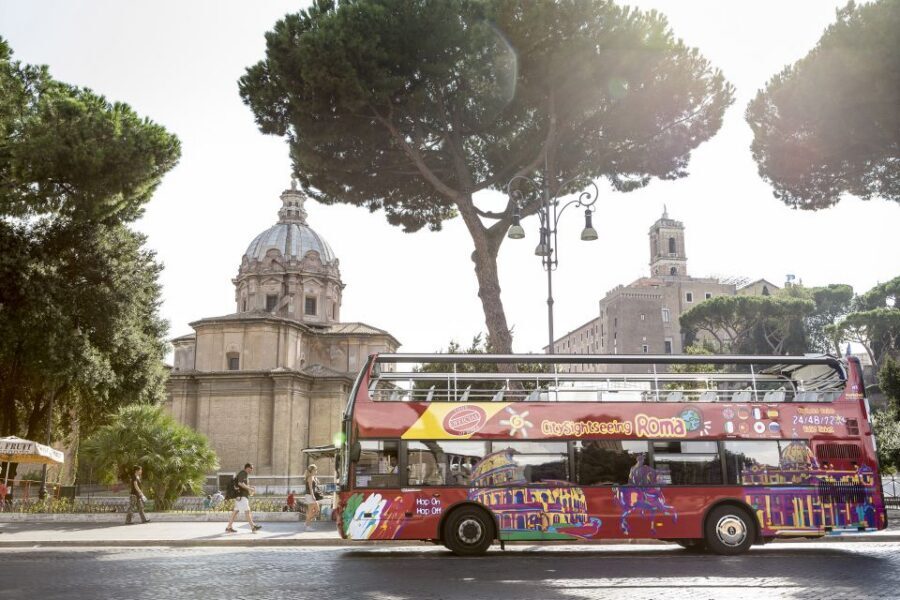 Rome: Hop-On Hop-Off Bus & Vatican Museums Guided Tour - The Hop-On Hop-Off Bus: Use It Like a Flexible Second Day