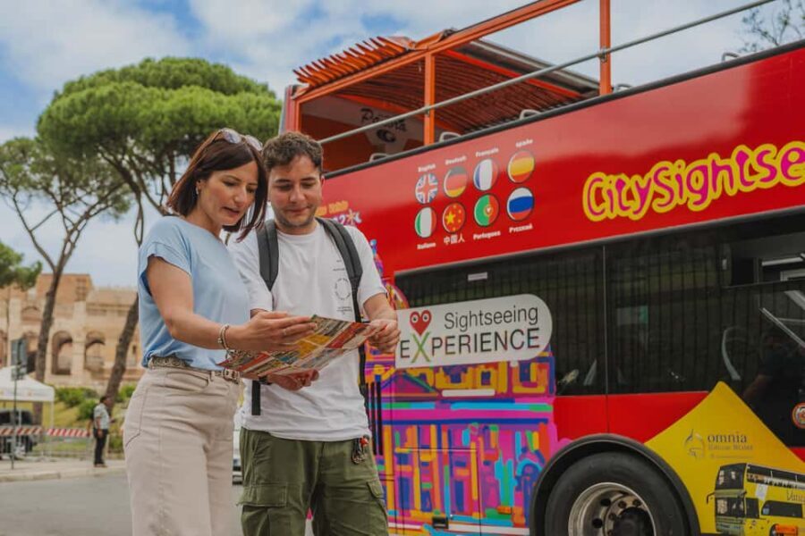 Rome: Hop-on Hop-off Bus & Vatican Museums Ticket - The hop-on hop-off bus stops you’ll actually use