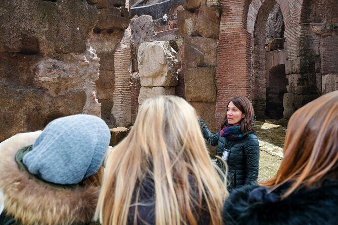 Rome: Private Colosseum, Arena and Underground Tour with Pick-Up - The Underground Level and Arena Floor: What You See Below Ground