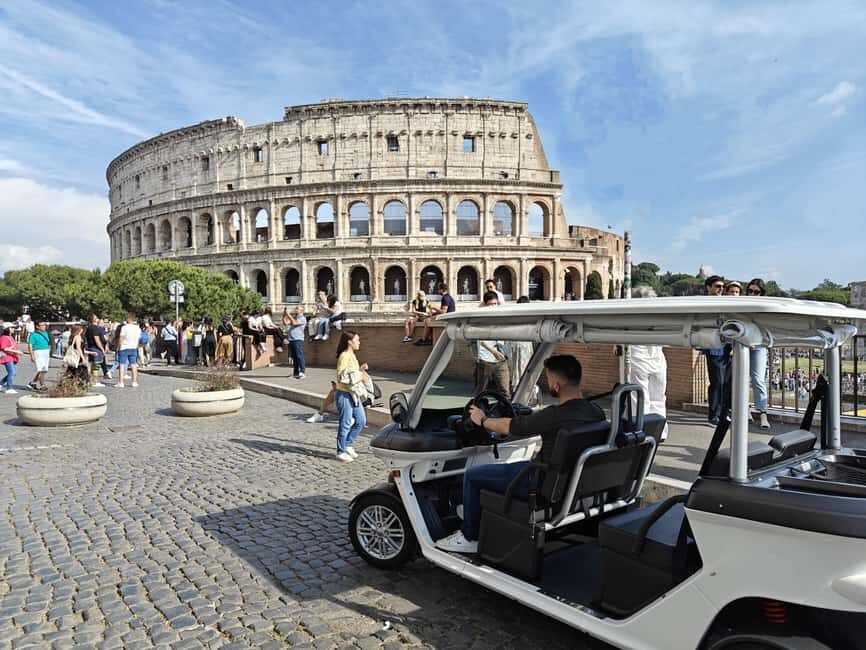 Rome: Private Golf Cart Tour with Driver - Electric and Quiet: Why This Cart Tour Works in Rome