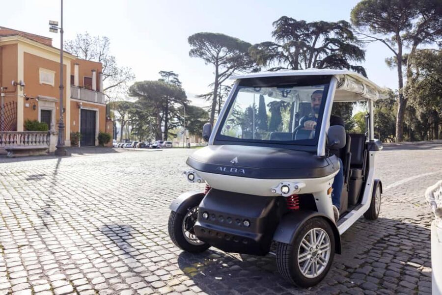 Rome: Private Golf Cart Tour with Driver - Stop 1: Starting in Rome and Settling In