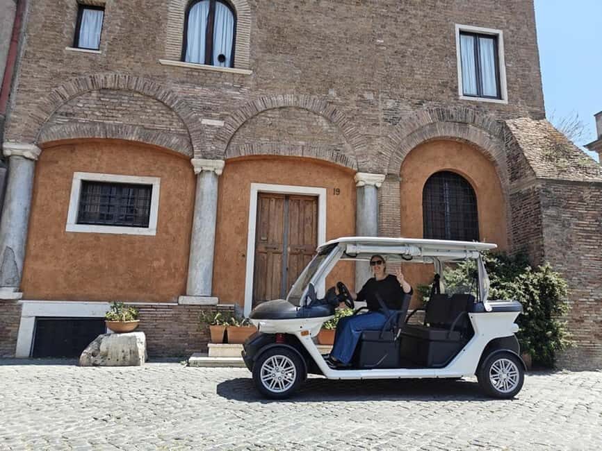 Rome: Private Golf Cart Tour with Driver - Two Tour Lengths: 2.5 Hours vs 3.5 Hours (What Changes)