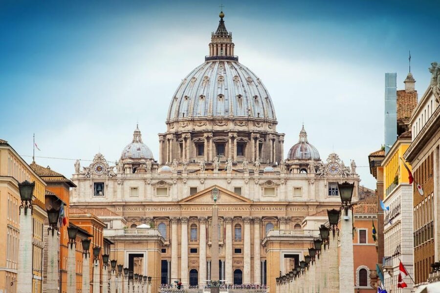 Rome: St. Peter's Basilica, Dome, and Vatican Grottoes Tour - Inside St. Peter’s Basilica: Marble, Ceilings, Baldachin, and La Pietà