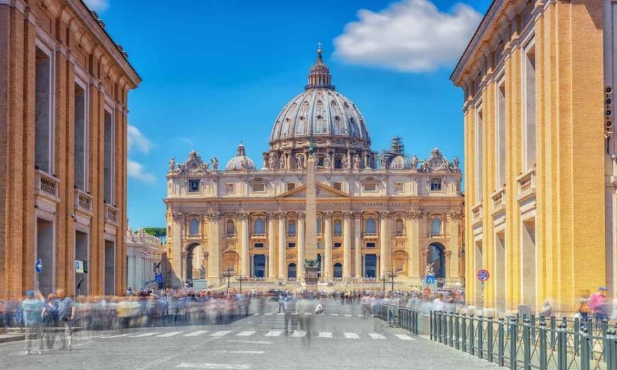 Rome: St Peter's Basilica & Papal Tombs Tour with Dome Climb - The Dome Climb: a 360-degree Rome view from the highest point in the Vatican