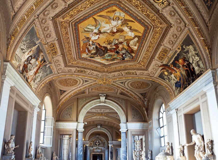 Rome: Vatican Museums & Sistine Chapel Guided Tour - Vatican Museums Route: Rotunda, Gallery of Tapestries, Gallery of Maps