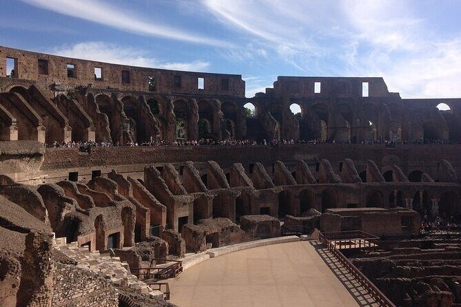 ROME:COLOSSEUM EXPRESS GLADiATOR ARENA SMALL GROUP/PRIVATE TOUR - Inside the 1st and 2nd Tiers: What You’ll Actually Understand