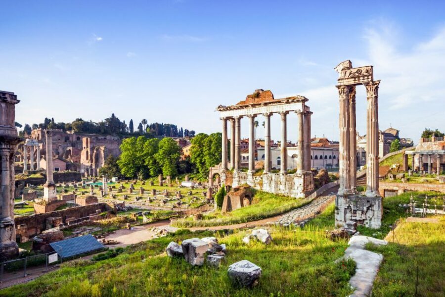 Rome:Palatine Hill Roman Forum Experience & Multimedia Video - First stop: Touristation Aracoeli and the 30-minute video