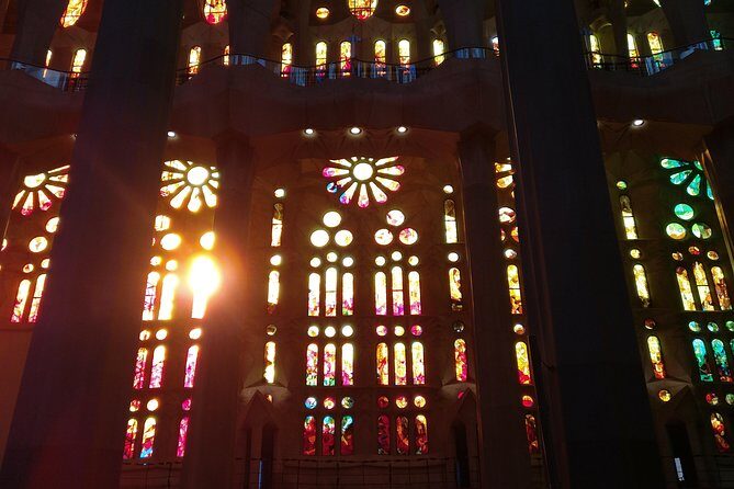 Sagrada Familia Guided Tour with Towers Access - The Tower Part: Elevator Up, Self-Guided Time, Stairs Down