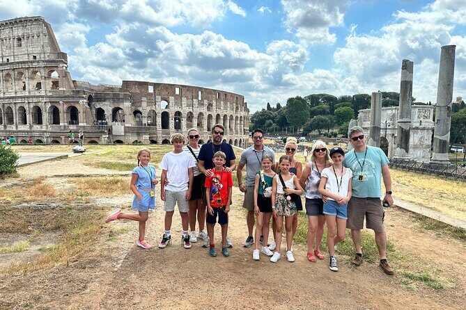 Semi Private Guided Tour of the Colosseum & Forums for Kids & Families in Rome - Inside the arena: games, trivia, and kid-friendly pacing