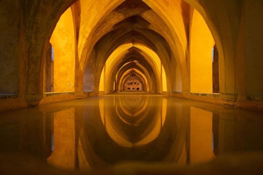 Seville: Alcázar Tour with Tickets Included - Patio de las Doncellas: the reflective stage for Mudéjar design