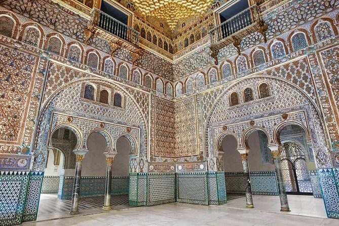 Seville: Alcázar,Cathedral and Plaza España Private Tour - Real Alcázar: the royal palace layer-cake