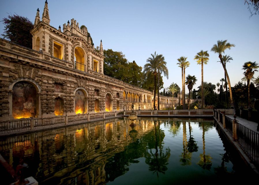 Seville: Cathedral & Alcázar Guided Tour with River Cruise - Seville Cathedral: Gothic Scale, Courtyard Calm, and Giralda Views