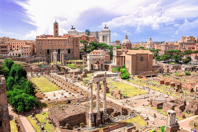 Small-group Colosseum, Forum and Palatine Guided Tour - Palatine Hill for 30 minutes: the viewpoint that connects everything