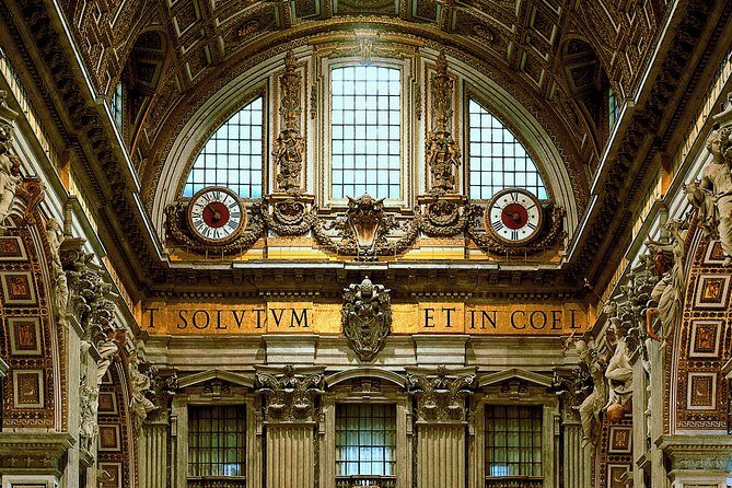 St Peter's Basilica Express Guided Tour, includes Dome Climb - Meeting at Borgo Santo Spirito 17 and getting security done fast