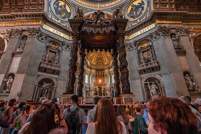 St. Peter’s Basilica: Self-guided Audio Tour on your Phone (without ticket) - Vatican Grottoes finish the route underground