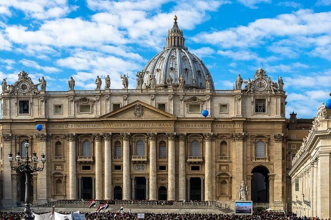 St Peter’s Basilica Tour, Dome Climb & Papal Tombs I Max 6 People - Climbing Michelangelo’s Dome: 281 steps and the view math