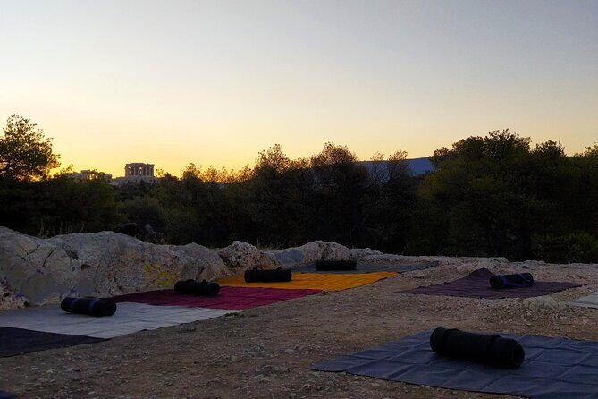 Sunrise Yoga & Meditation Acropolis & 360 view - The short uphill walk and the stop at Pnyx