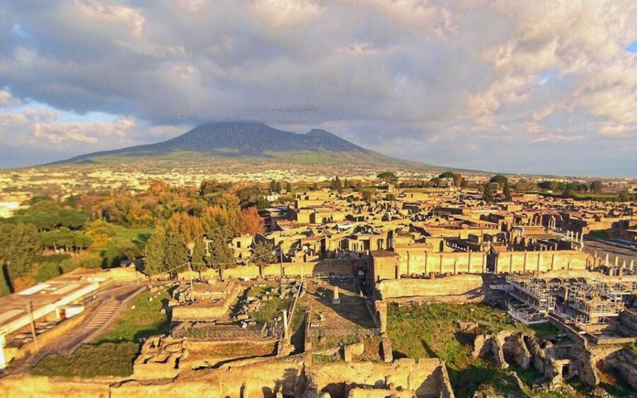 Transfer from Sorrento to Naples & 2hr stop at Pompeii site - Door-to-door comfort: Sorrento pickup and Naples drop-off
