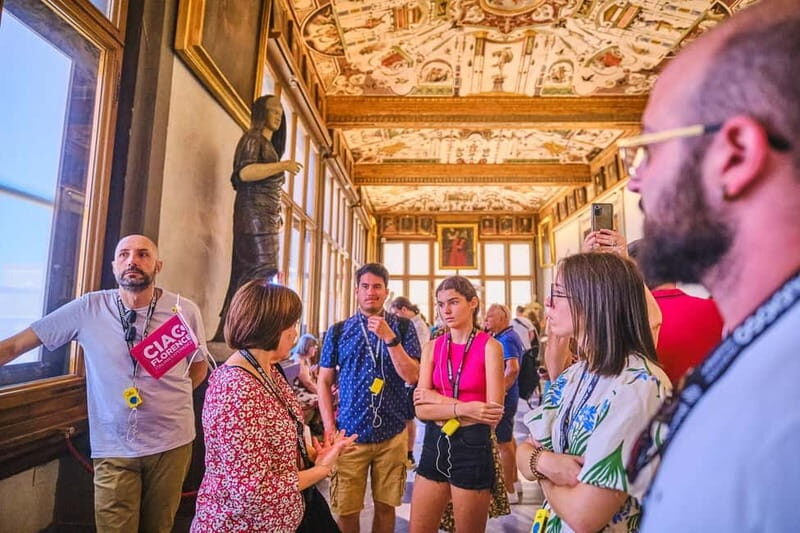 Uffizi Gallery & optional Vasari Corridor Guided Tour - Meeting at Ciaoflorence and how the tour stays efficient