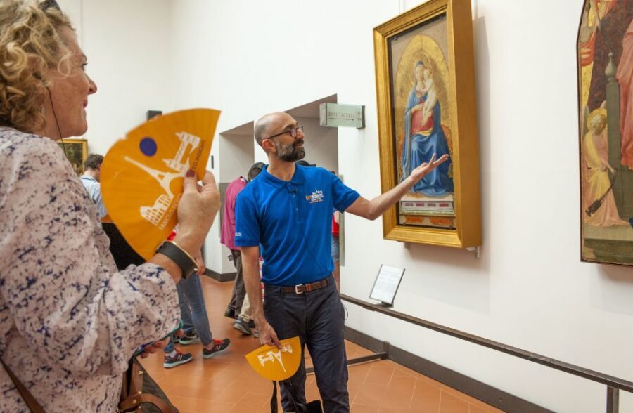 Uffizi Gallery: Small Group Guided Tour with Skip-the-Line - Finding your guide at the Galileo bust near Piazzale degli Uffizi