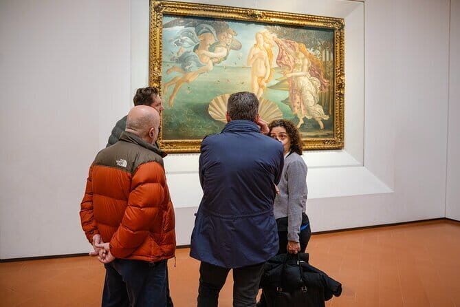 Uffizi Gallery Tour with Wine Tasting in Florence - Skip-the-line entry: helpful, but don’t risk it