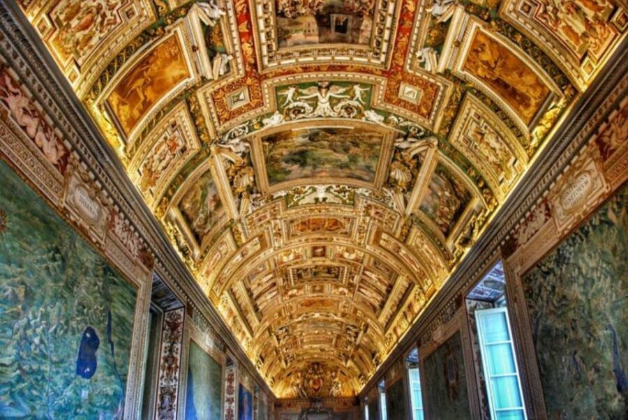 Vatican Museums & Sistine Chapel Semi Private Afternoon Tour - The Gallery circuit: Maps, Tapestries, and Candelabra