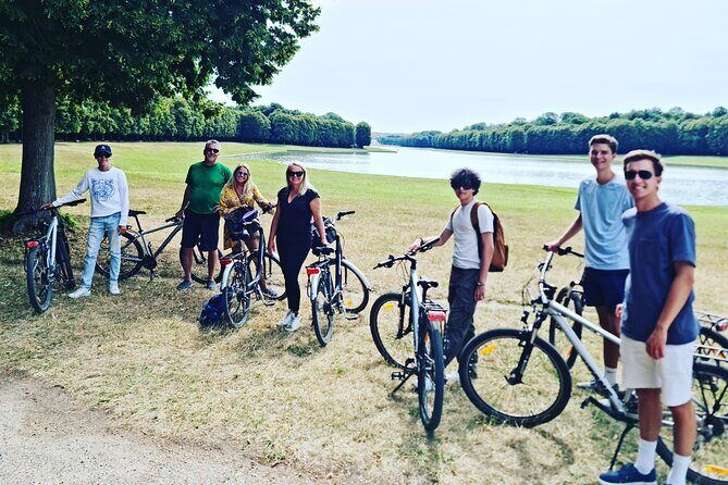 Versailles Golfcart & Bike Guided Tour: Gardens Hamlet Fountains - Grand Canal cycling: inside paths, lots of bike options