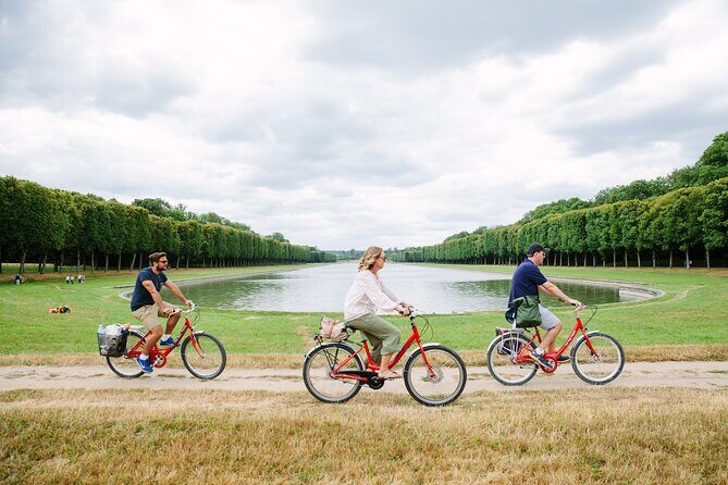 Versailles Half Day eBike - Stop 2: Cycling the Grand Canal (Your First Big View)