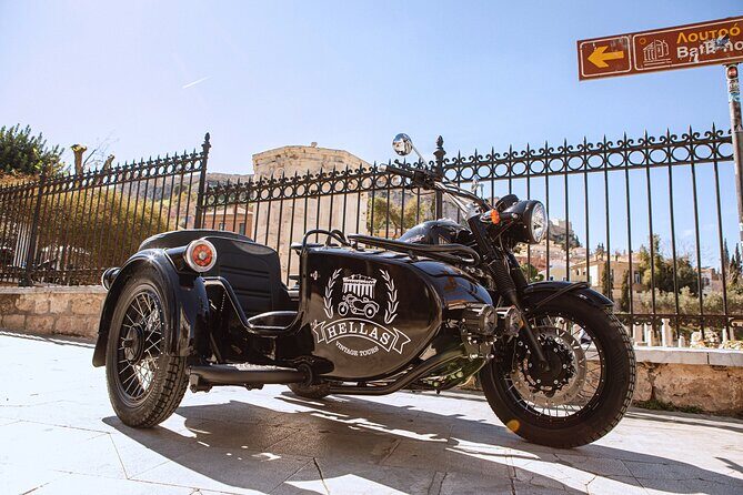 VIP Private Guided Tour of Athens Acropolis & Plaka in a Sidecar - Monastiraki Stop: Market Energy and Ancient-to-Modern Contrast