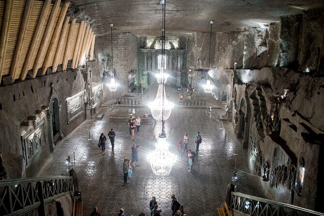 Wieliczka Salt Mine Guided Tour Skip the Line Ticket - The 9-Story Underground World: Chapels, Lakes, and Salt Sculptures