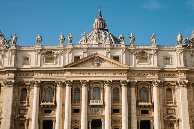 from Civitavecchia Skip the line Vatican Museum, Sistine Chapel, St Peter - St Peter’s Basilica and Square: Getting the Best Time Window