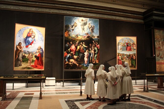 Guided Tour to Vatican and Sistine Chapel with Ticket - The Vatican Museums route: Pio Clementino, candelabra, tapestries, and maps