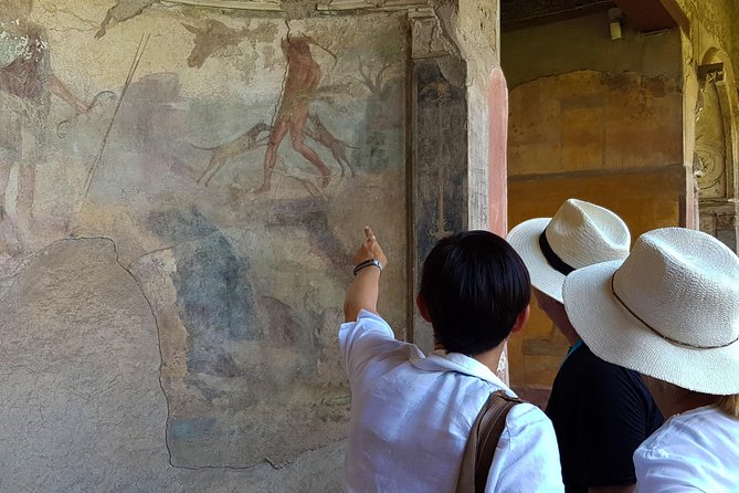 Private Skip-the-Line Pompeii & Mt. Vesuvius Tour from Positano - House of the Faun: mosaics, wealth, and Greek-Roman mixing