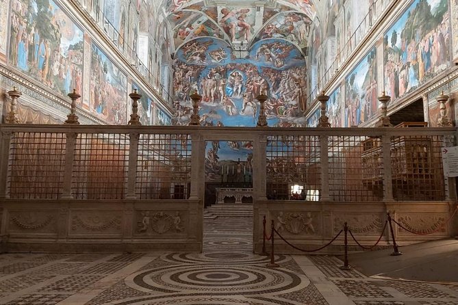 Sistine Chapel @ its best! First time slot Vatican Museums access - What the guide and headsets do for your experience