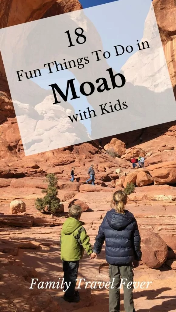 What to see and do in Moab with kids.  So much more than just visiting Arches National Park, Canyonlands National Park, Dead Horse Point State Park.  We include where to stay and camp.  